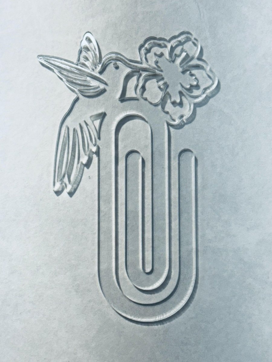 Acrylic Shaped Paperclips - 2pk per shape - Pressing Images