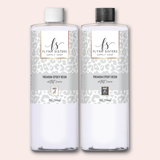 Artist Cure Epoxy 1/2 Gallon Kit (32ozA & 32ozB) - Pressing Images