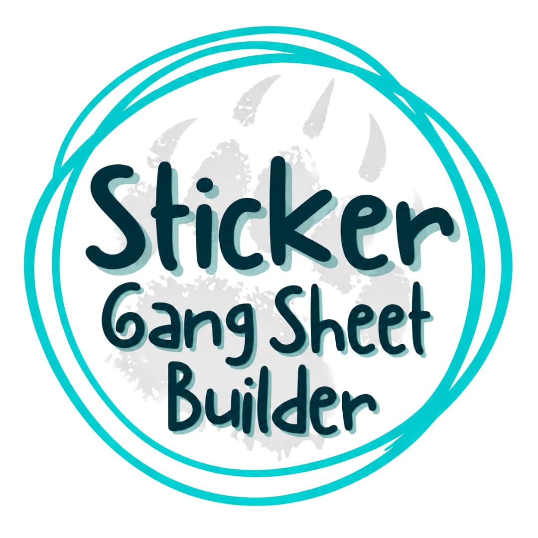 CREATE A STICKER GANG SHEET - Min 2 day TAT