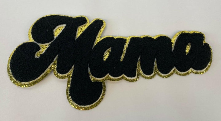 Chenille Mama Patch - Pressing Images