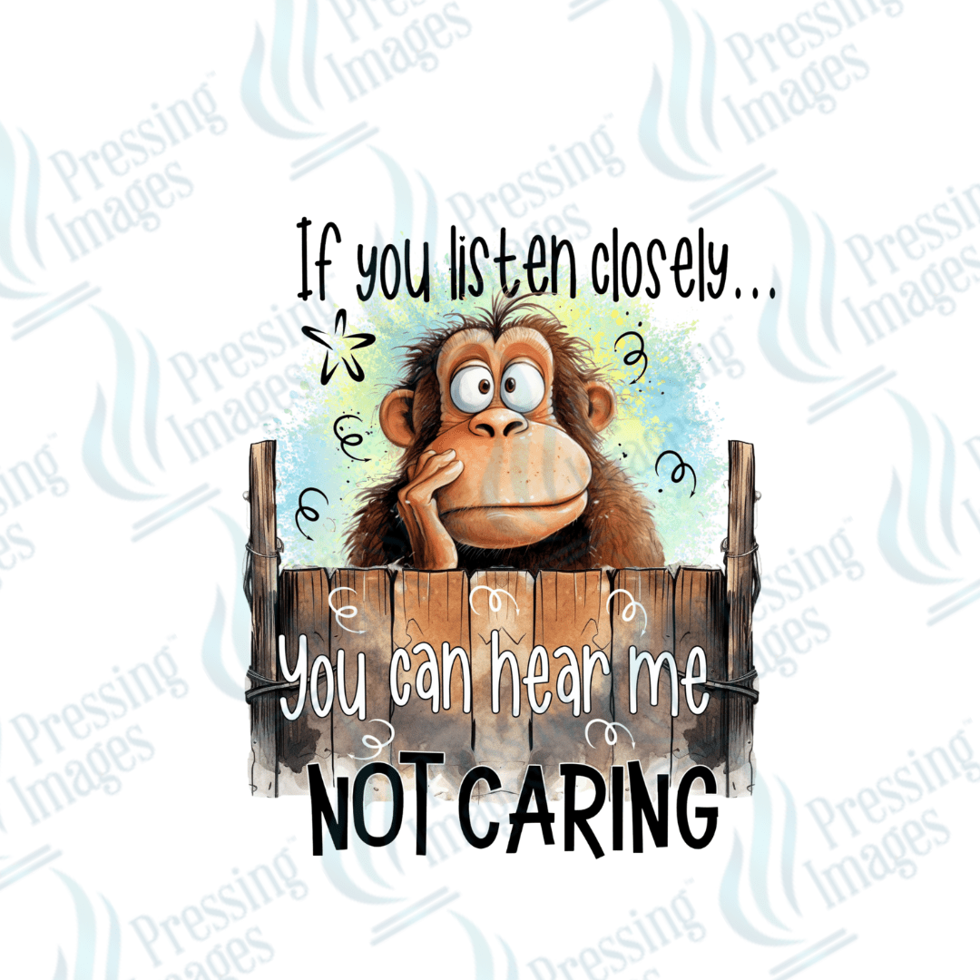 Decal SB 2508 If you listen closely - Pressing Images