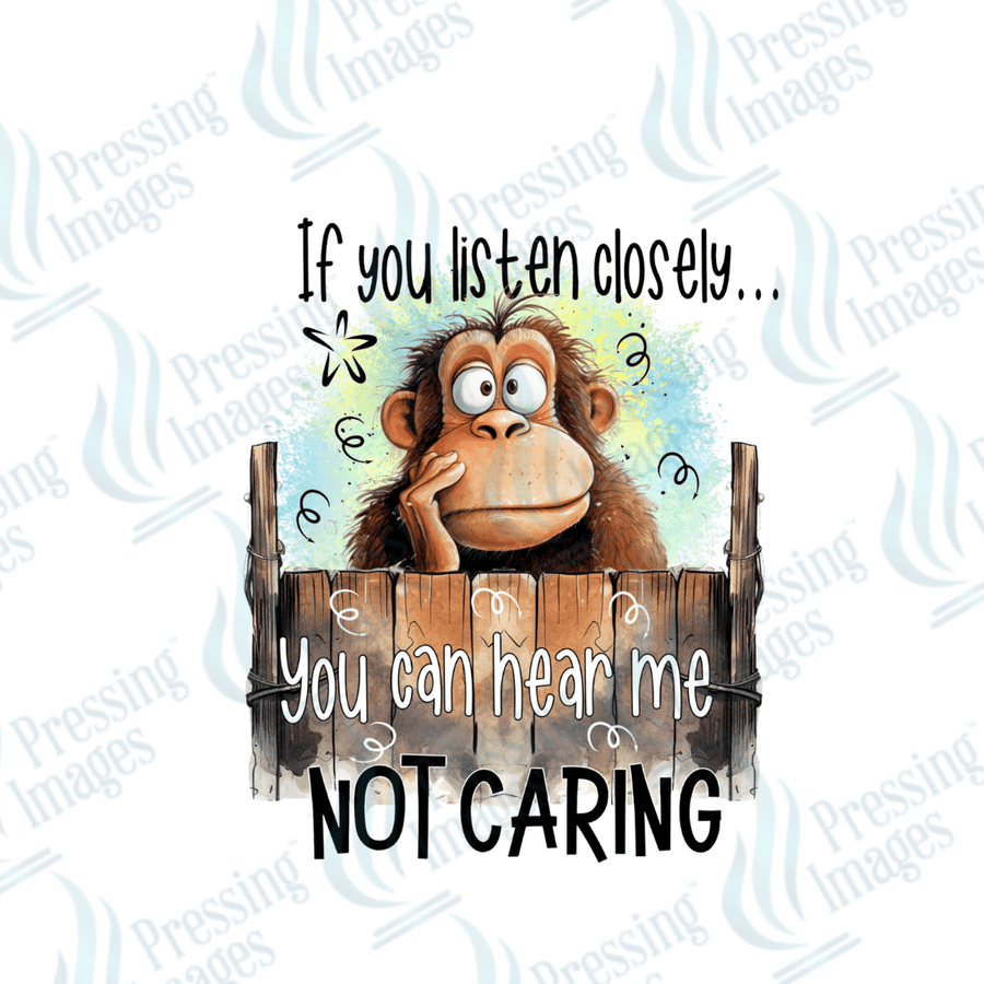 Decal SB 2508 If you listen closely - Pressing Images