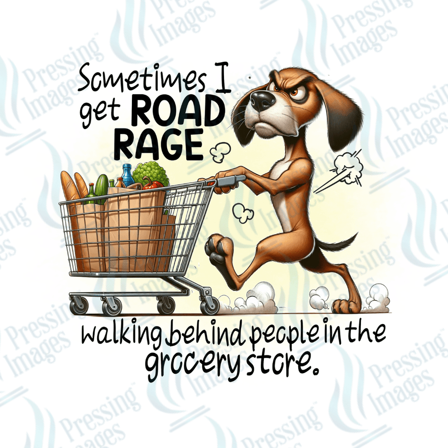 Decal SB 2532 Sometimes I get road rage - Pressing Images