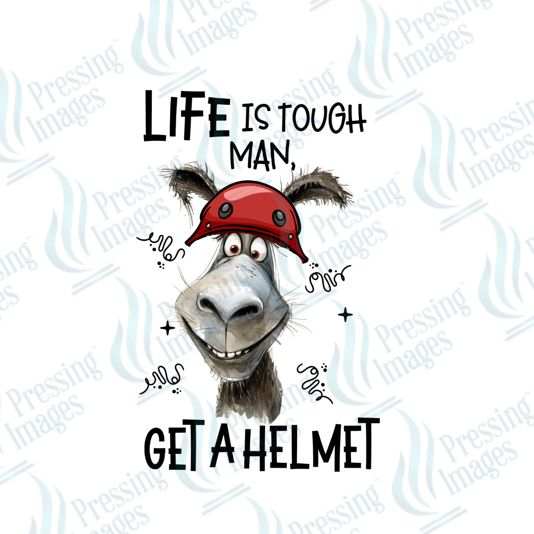 Decal SB 2547 Life is tough man - Pressing Images