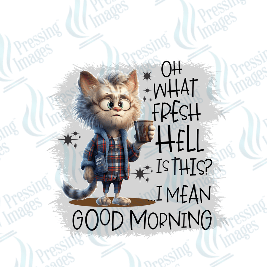 Decal SB 2552 Oh what fresh hell - Pressing Images