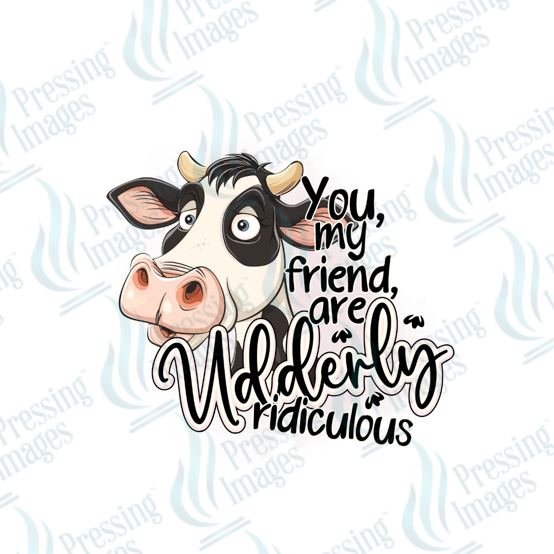 Decal SB 2560 Udderly ridiculous - Pressing Images
