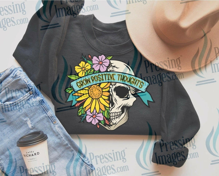 DTF: 1003 Grow positive thoughts - Pressing Images