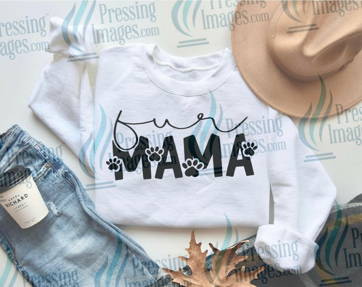 DTF: 1009 Fur Mama - Pressing Images