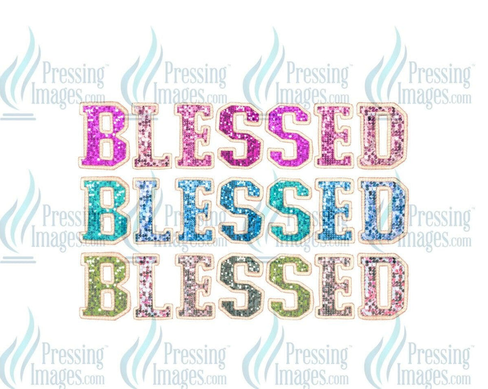 DTF: 1021 Blessed - Pressing Images