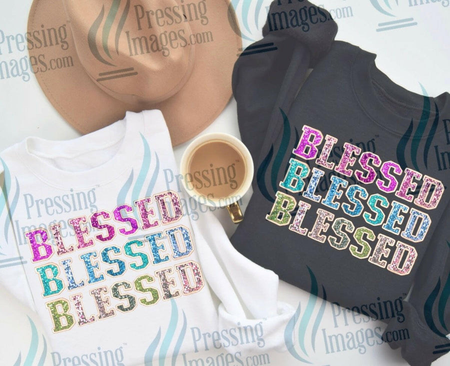 DTF: 1021 Blessed - Pressing Images