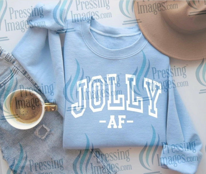 DTF: 1029 Jolly AF white - Pressing Images