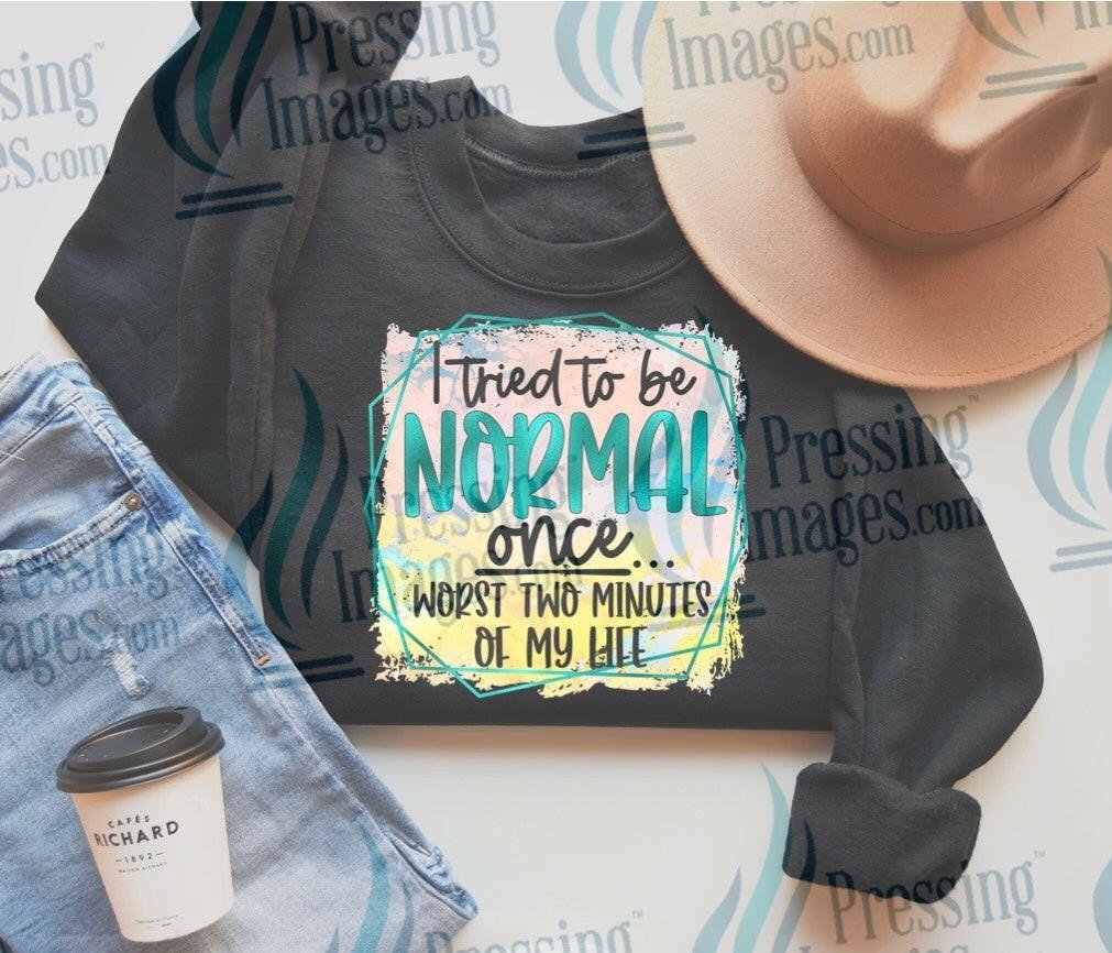 DTF: 1033 I tried to be normal once - Pressing Images