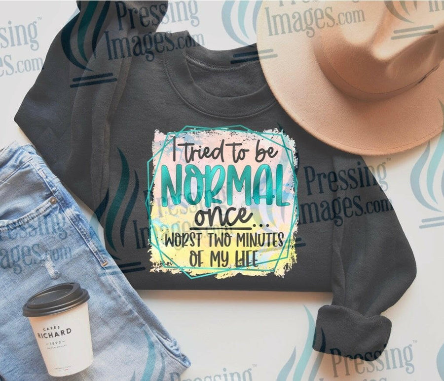 DTF: 1033 I tried to be normal once - Pressing Images