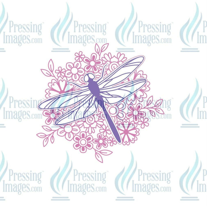 DTF: 1035 Dragonfly - Pressing Images