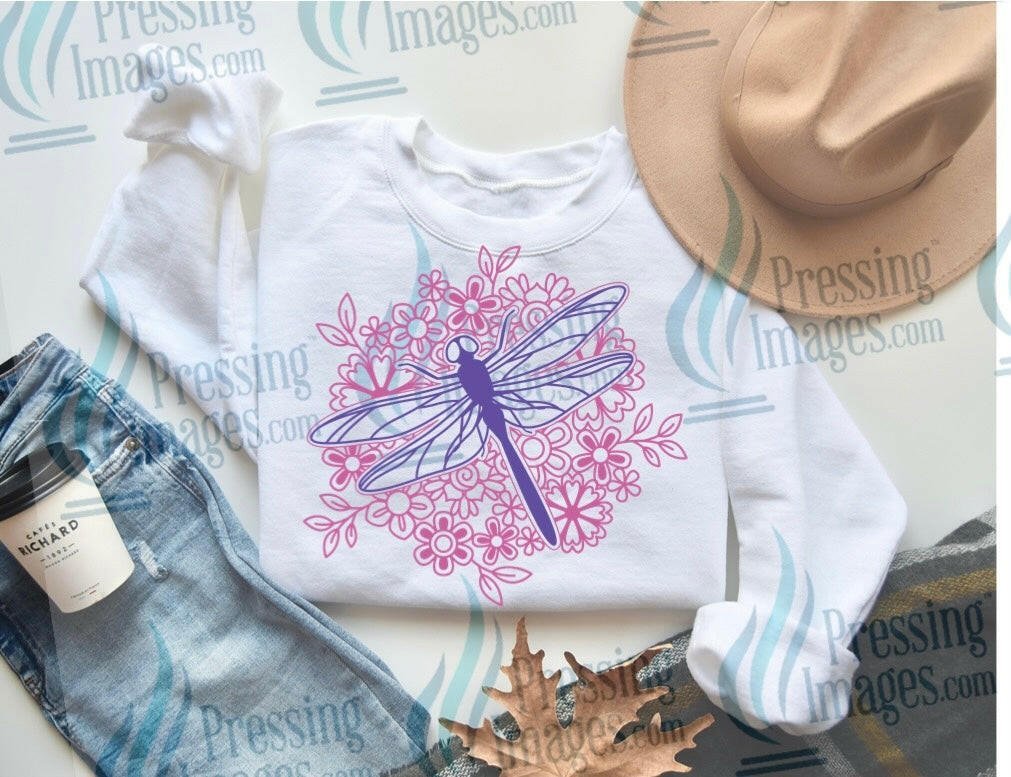 DTF: 1035 Dragonfly - Pressing Images