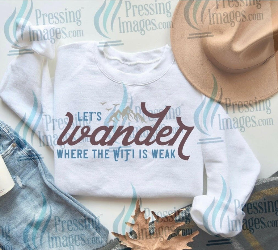 DTF: 1039 Let’s wander where the wifi is weak - Pressing Images