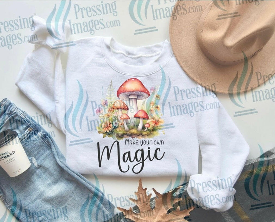 DTF: 1048 Make your own magic - Pressing Images