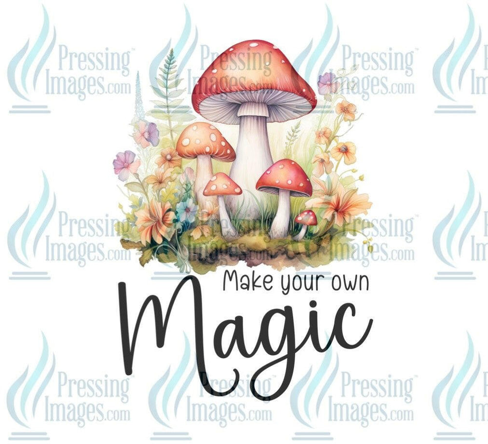 DTF: 1048 Make your own magic - Pressing Images