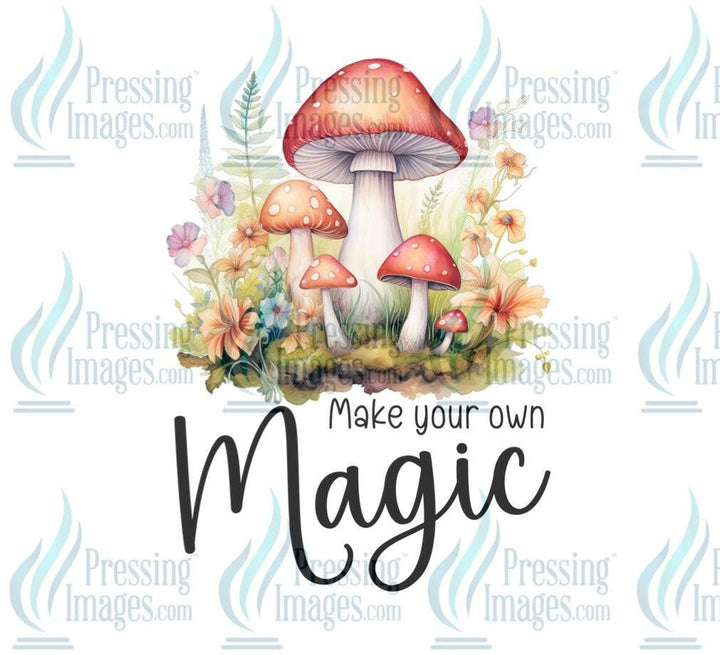 DTF: 1048 Make your own magic - Pressing Images