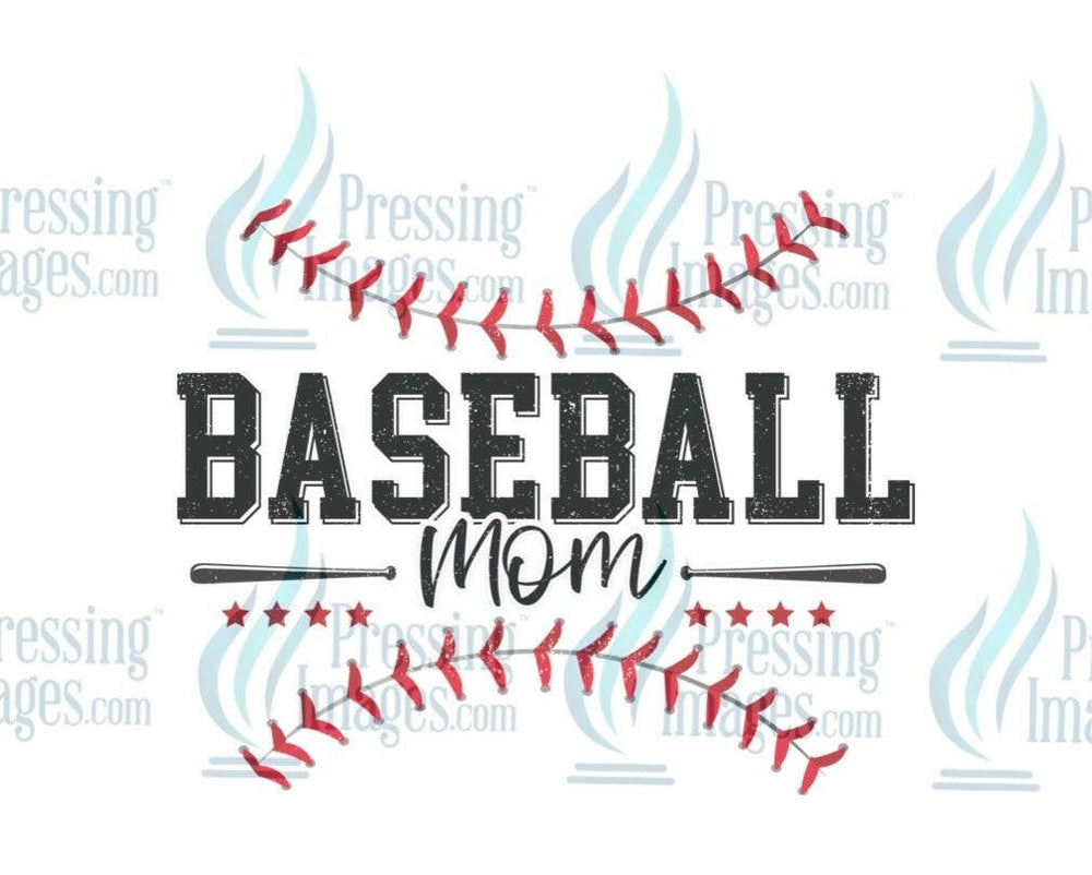 DTF: 1073 Baseball Mom - Pressing Images
