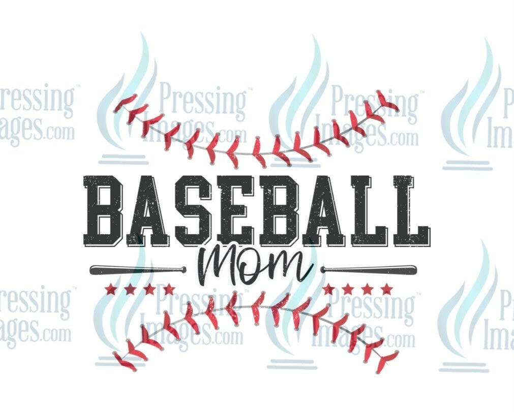 DTF: 1073 Baseball Mom - Pressing Images