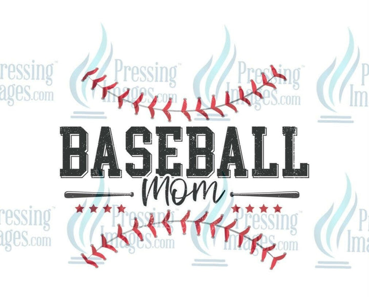 DTF: 1073 Baseball Mom - Pressing Images