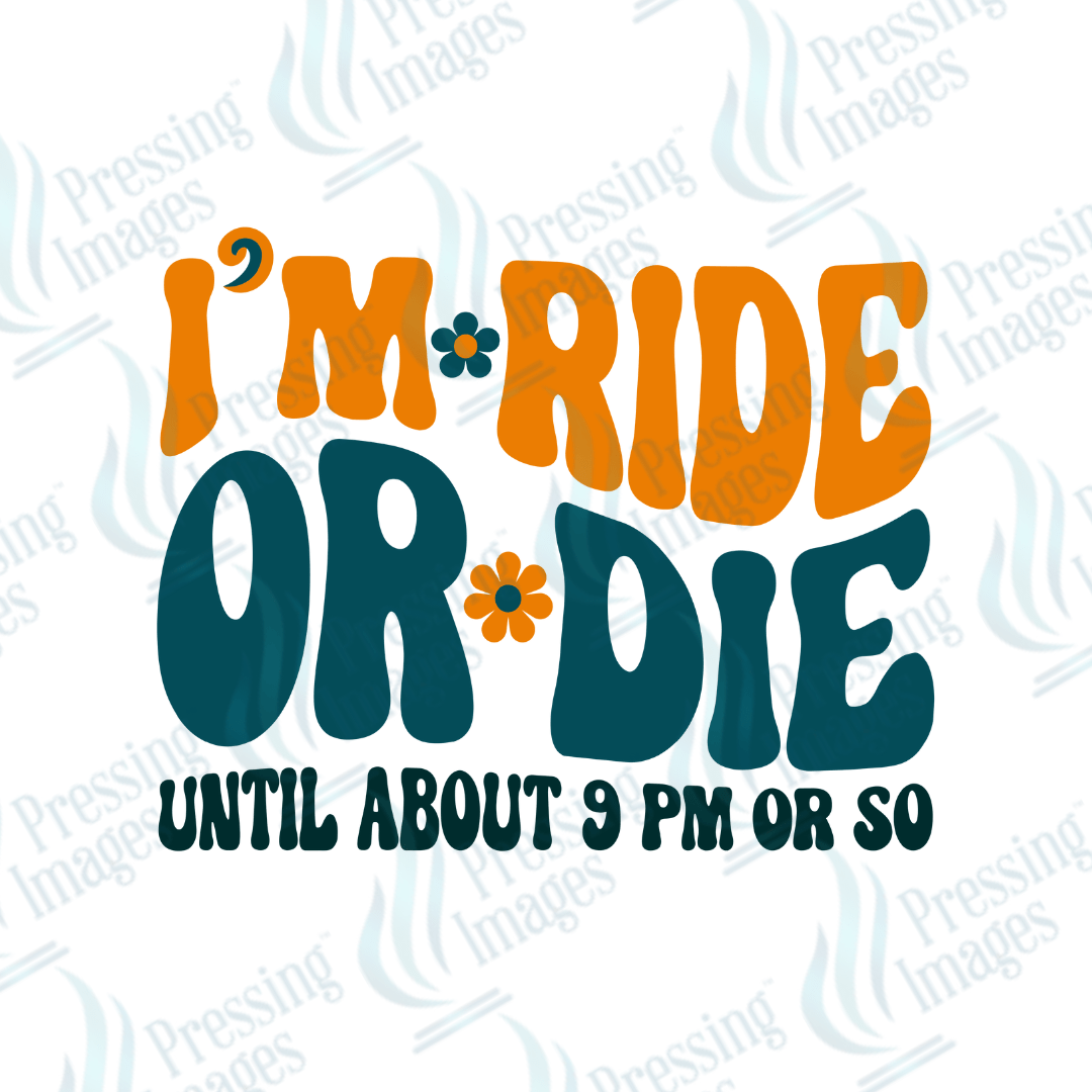 DTF 2009 I'm ride or die - Pressing Images