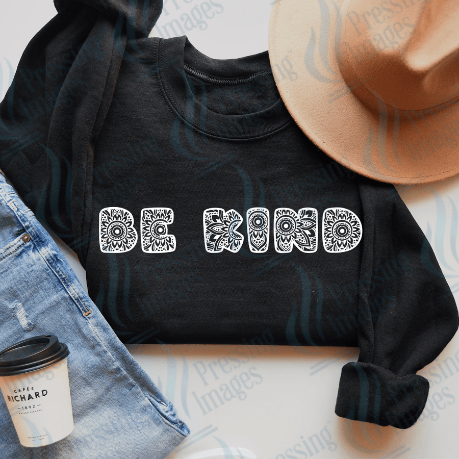 DTF 2019 Be Kind white - Pressing Images