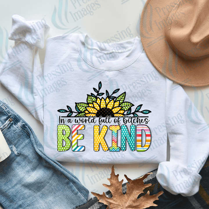 DTF 2025 In a world full of bitches - Pressing Images