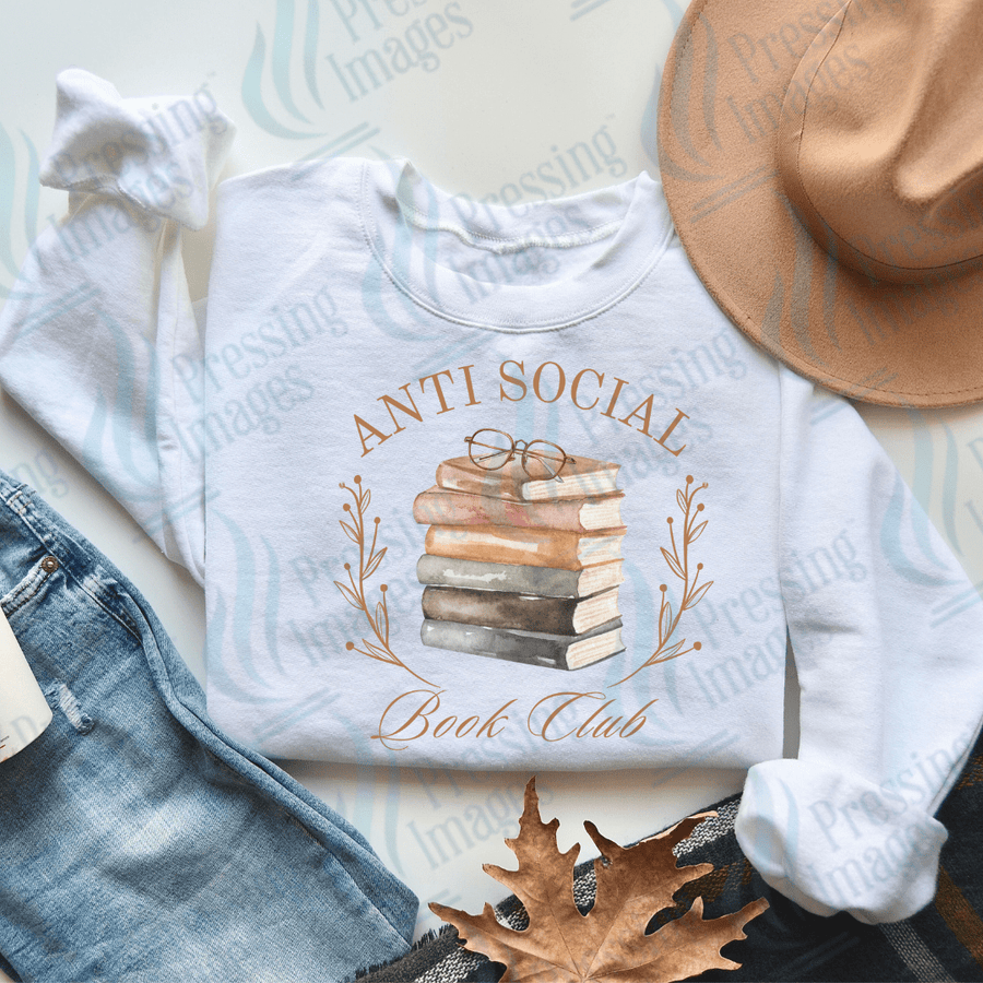 DTF 2071 Antisocial book club - Pressing Images