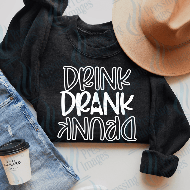 DTF 2073 Drink drank drunk - Pressing Images