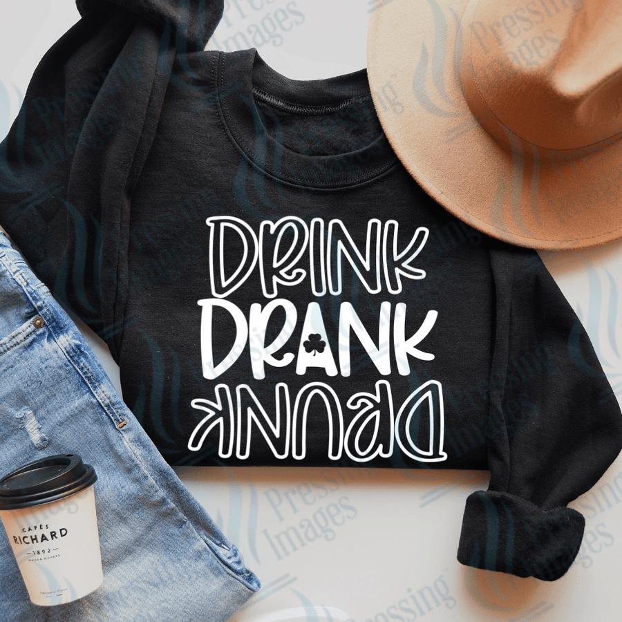 DTF 2073 Drink drank drunk - Pressing Images