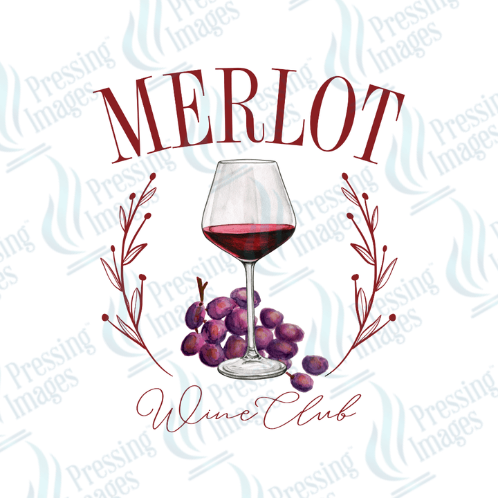 DTF 2083 Merlot - Pressing Images