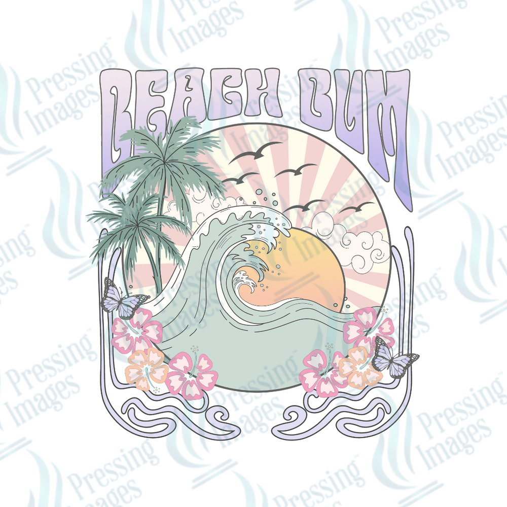 DTF 2098 Beach Bum - Pressing Images