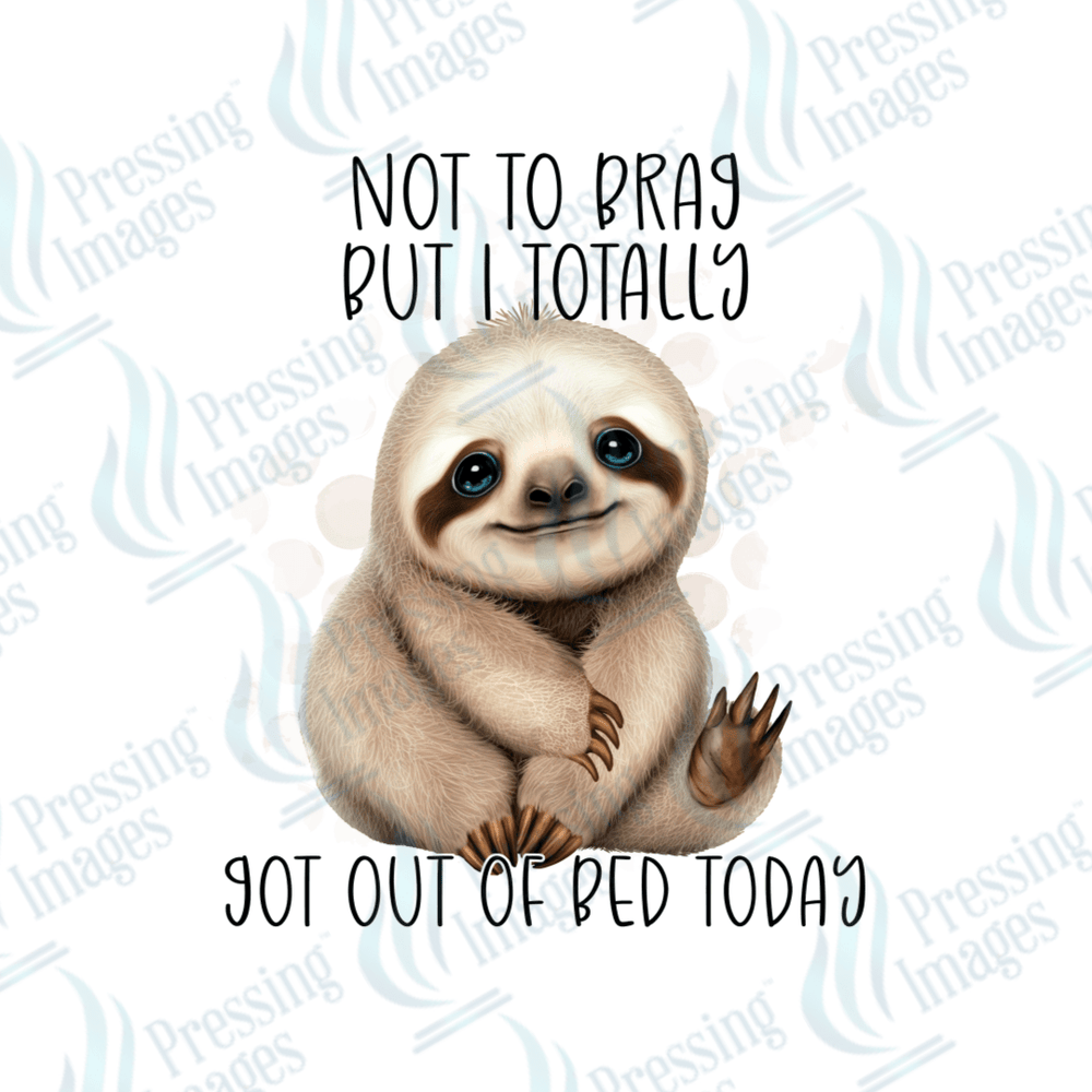 DTF 2116 Not to brag - Pressing Images