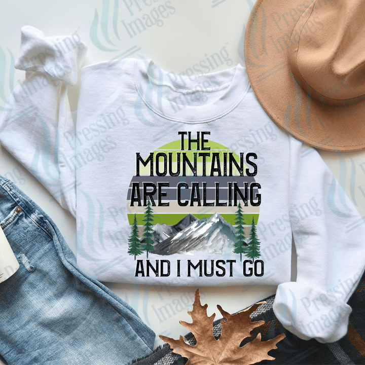 DTF 2120 Mountains are calling - Pressing Images