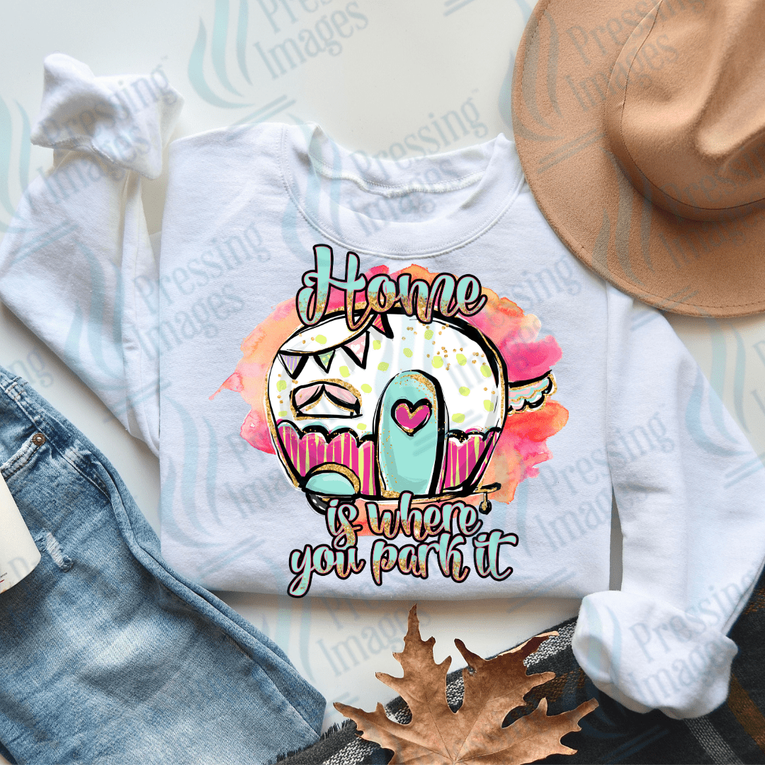 DTF 2121 Home is where you park it - Pressing Images