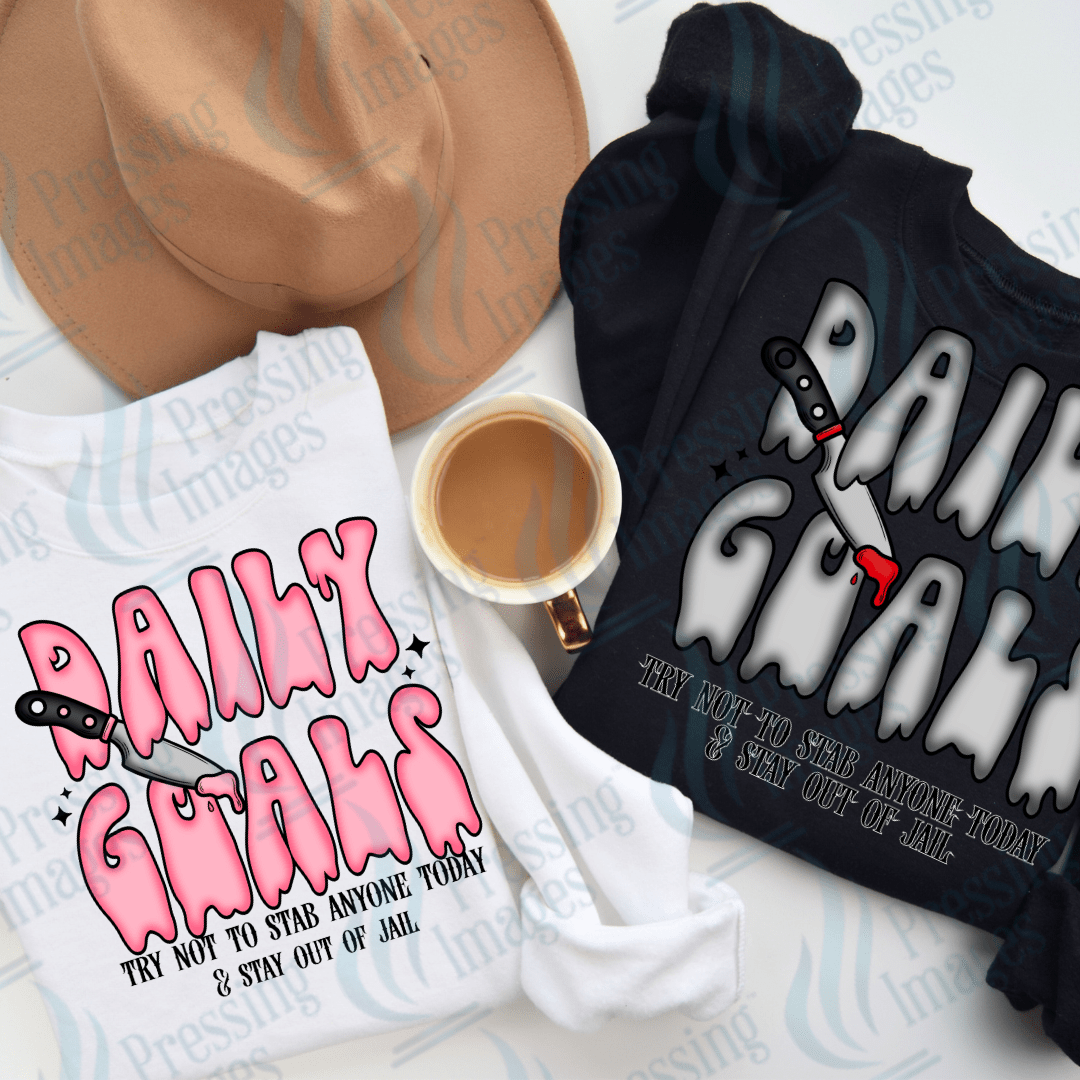 DTF 2149 Daily goals - Pressing Images