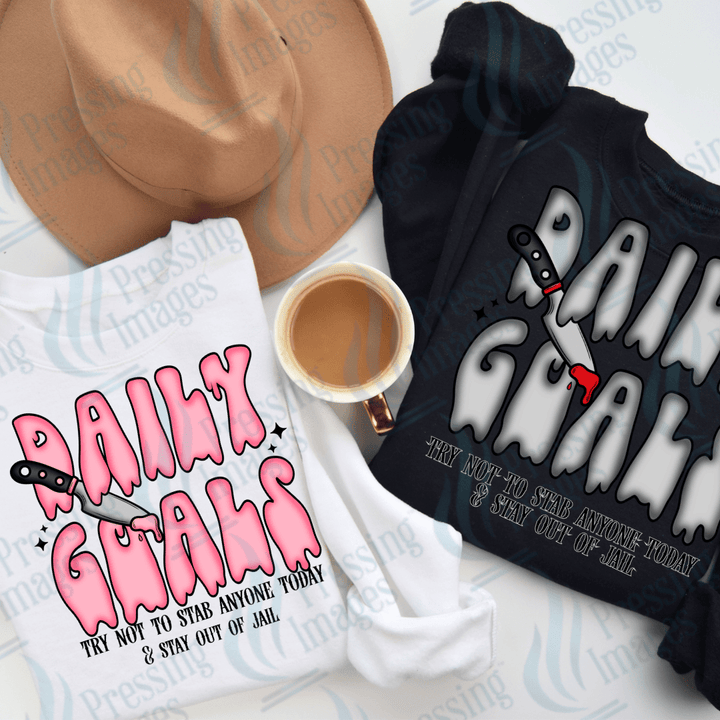 DTF 2149 Daily goals - Pressing Images