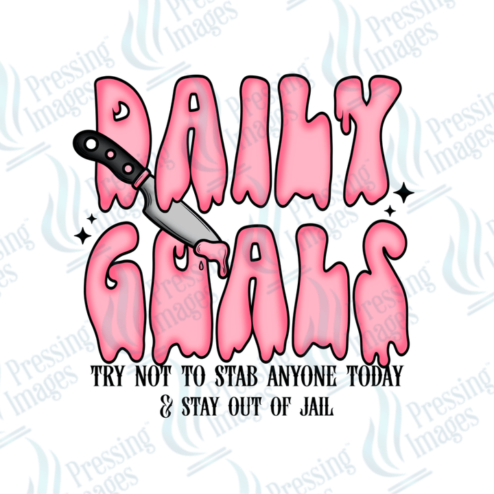 DTF 2149 Daily goals - Pressing Images