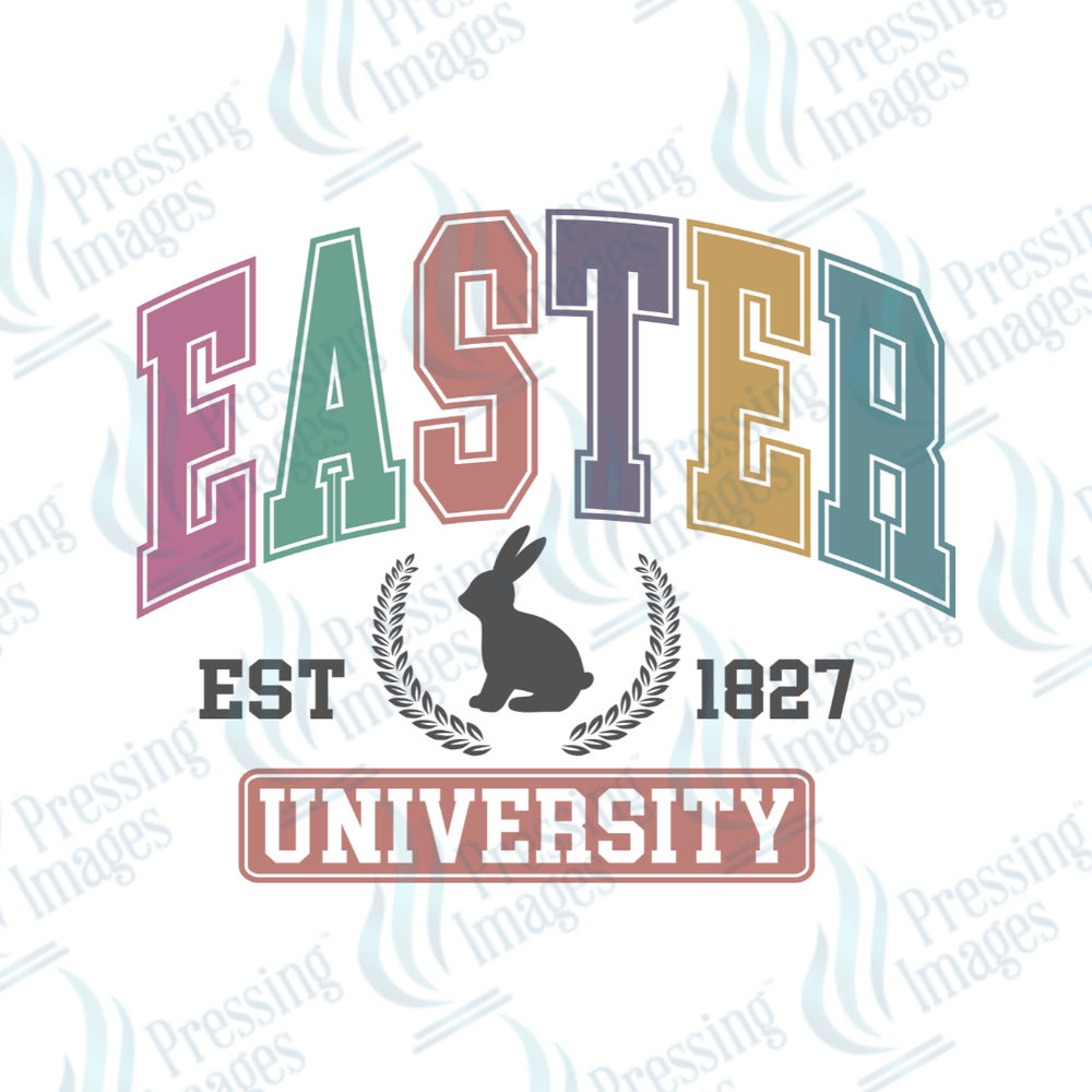 DTF 2156 Easter University - Pressing Images