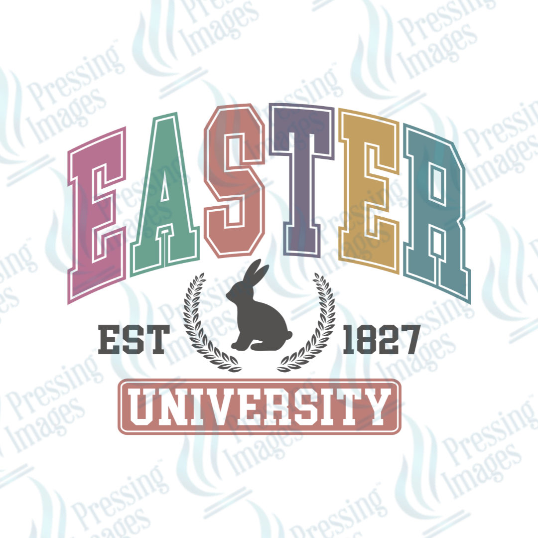 DTF 2156 Easter University - Pressing Images