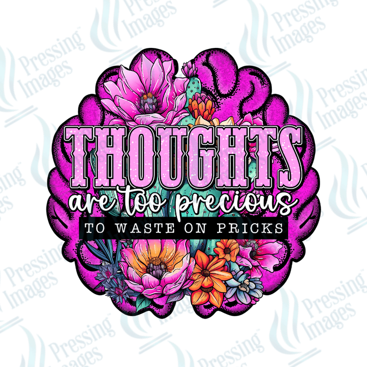 DTF 2204 Thoughts are too precious - Pressing Images