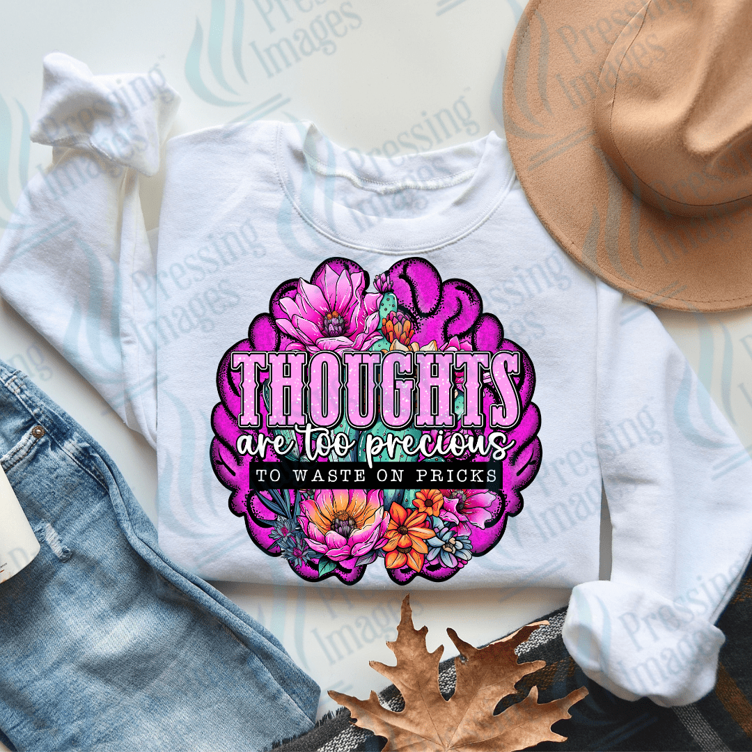 DTF 2204 Thoughts are too precious - Pressing Images