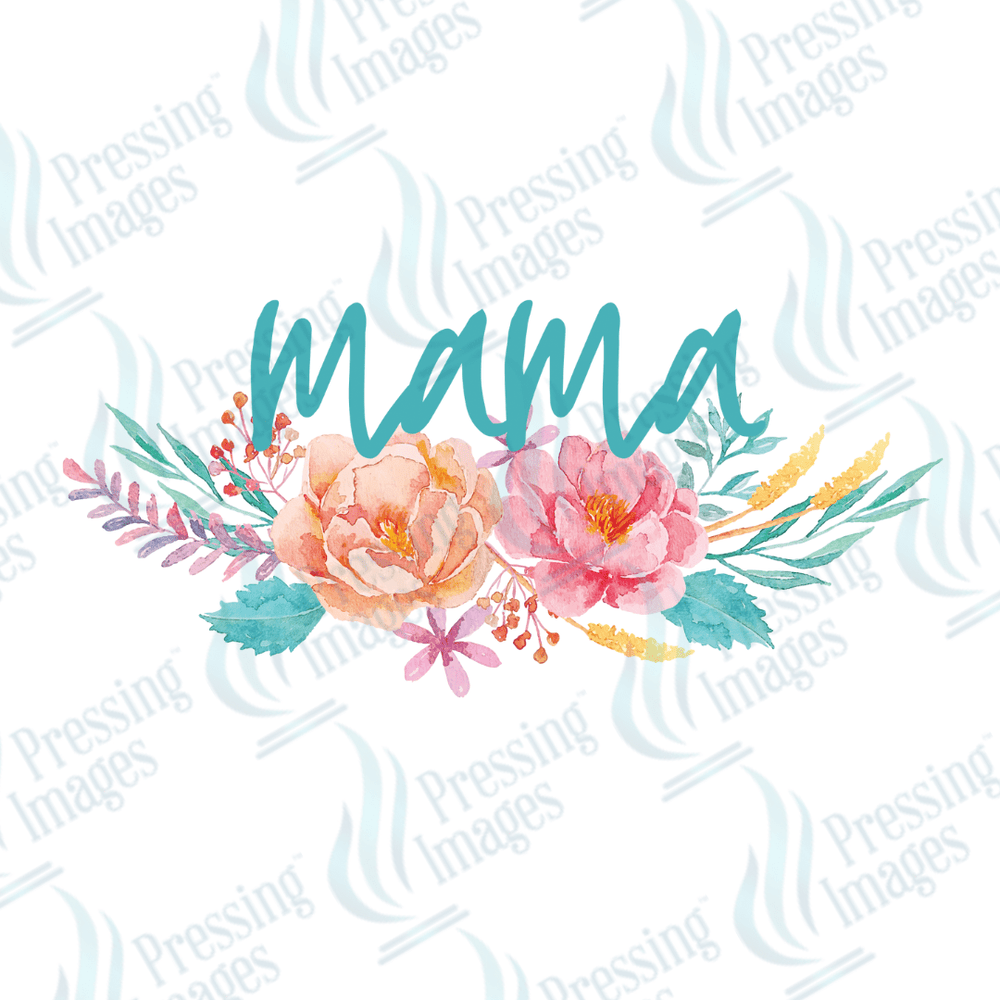 DTF 2227 Mom swag floral - Pressing Images