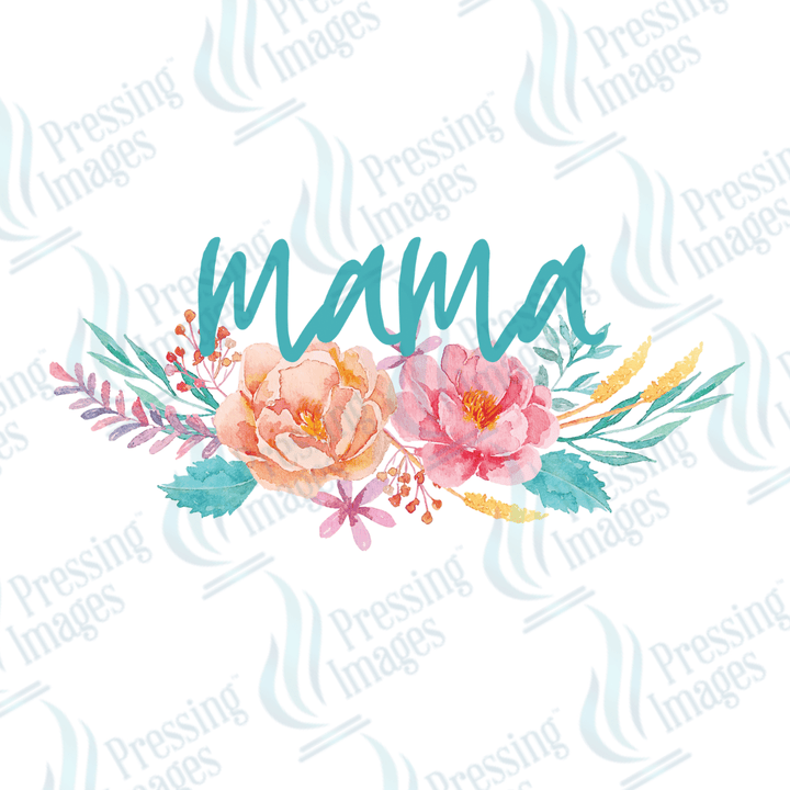 DTF 2227 Mom swag floral - Pressing Images