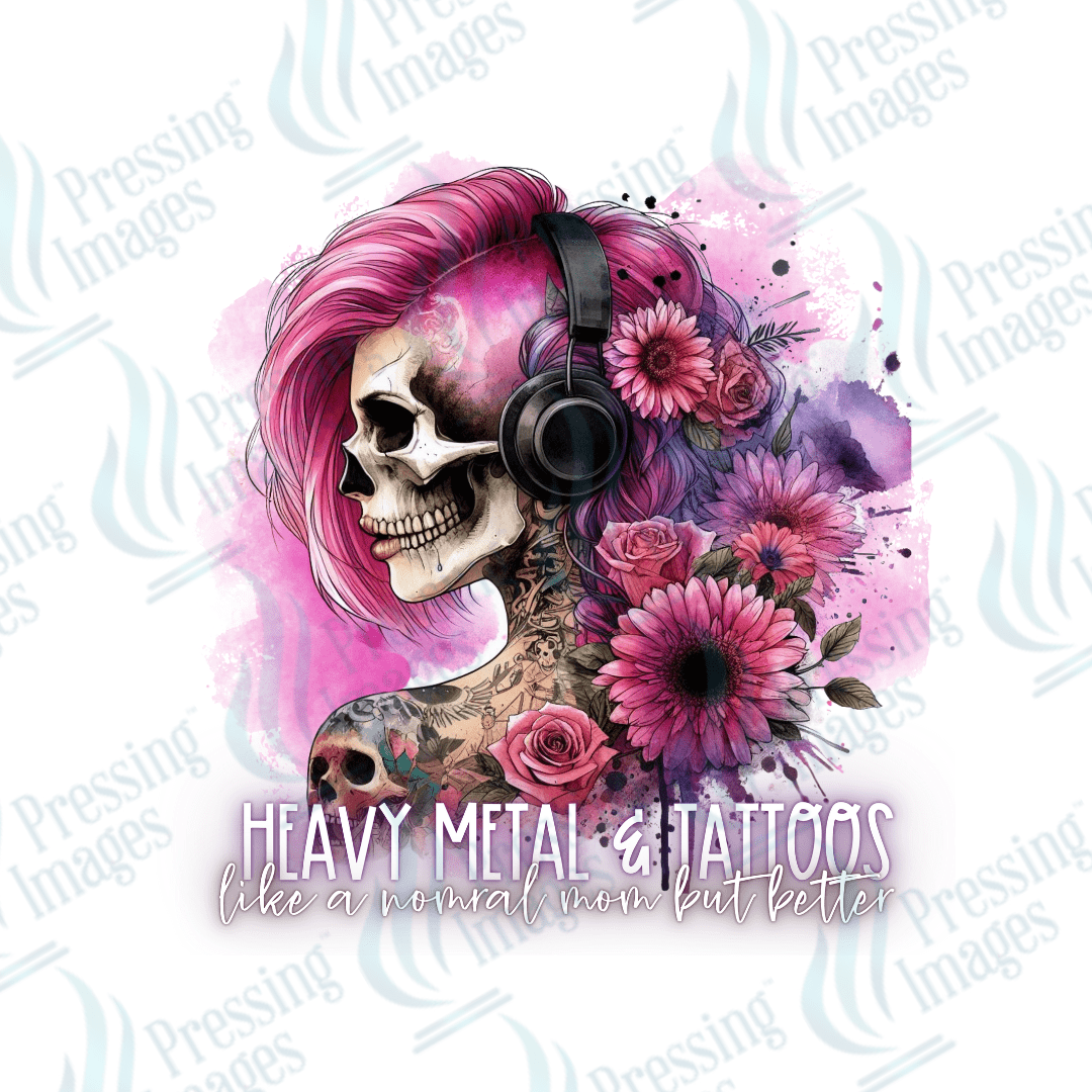 DTF 2231 Heavy Metal and tattoos - Pressing Images
