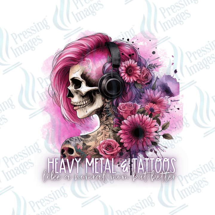 DTF 2231 Heavy Metal and tattoos - Pressing Images