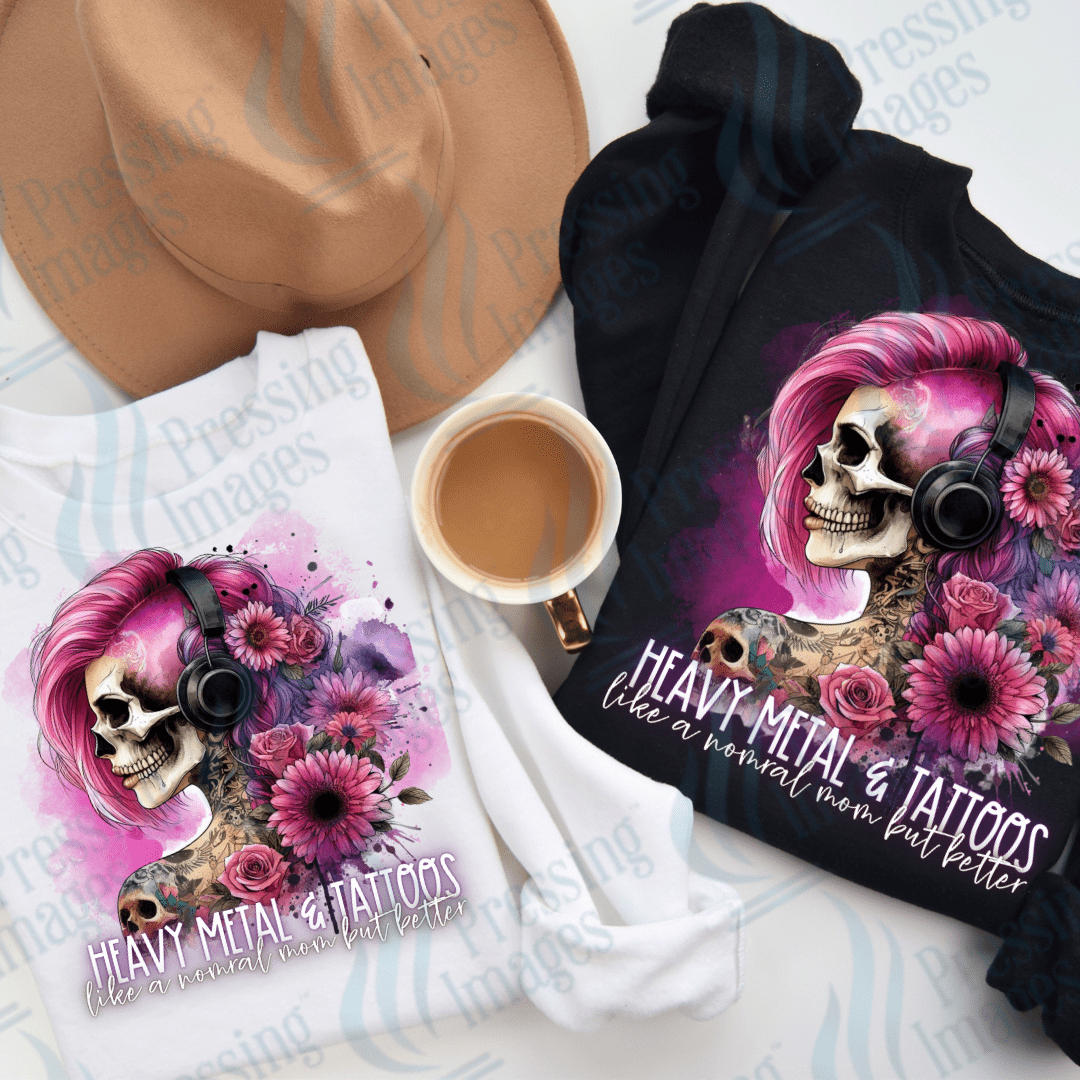 DTF 2231 Heavy Metal and tattoos - Pressing Images