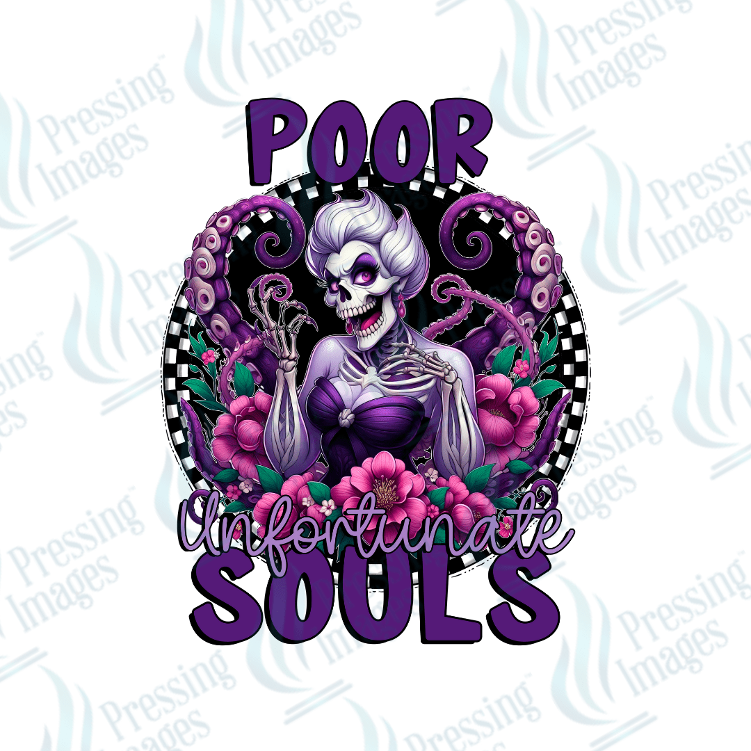 DTF 2249 Poor souls skullie - Pressing Images